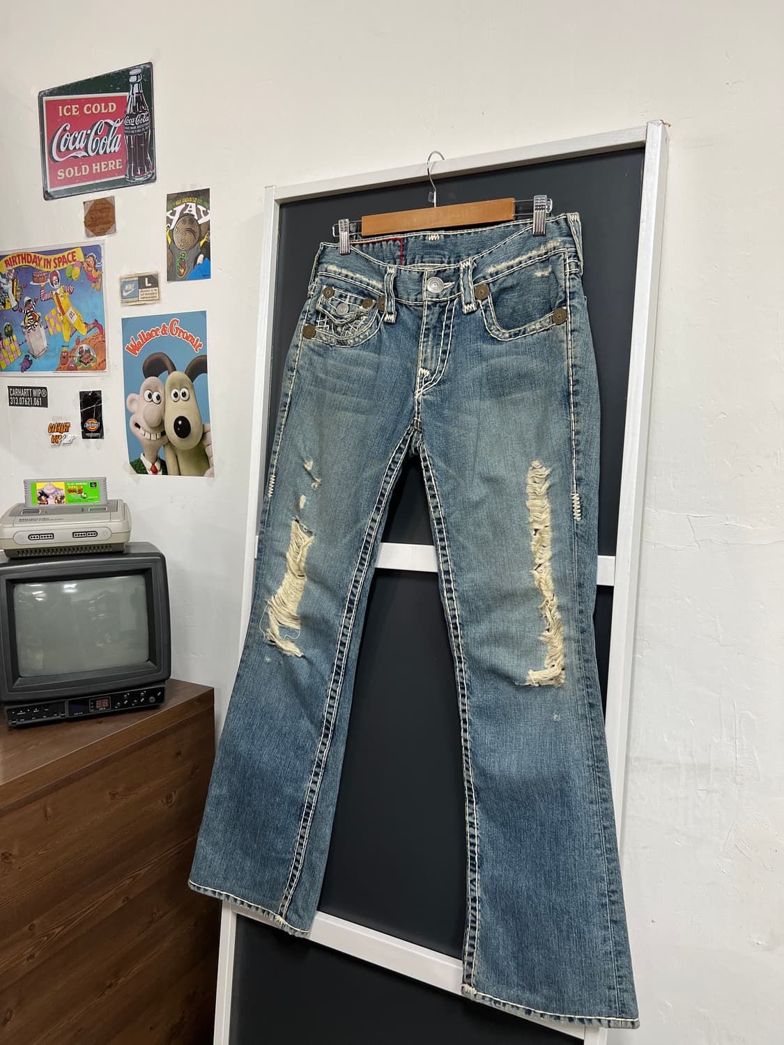 True Religion 트루릴리전 Billy sup er t 스티치 나 상품이미지8