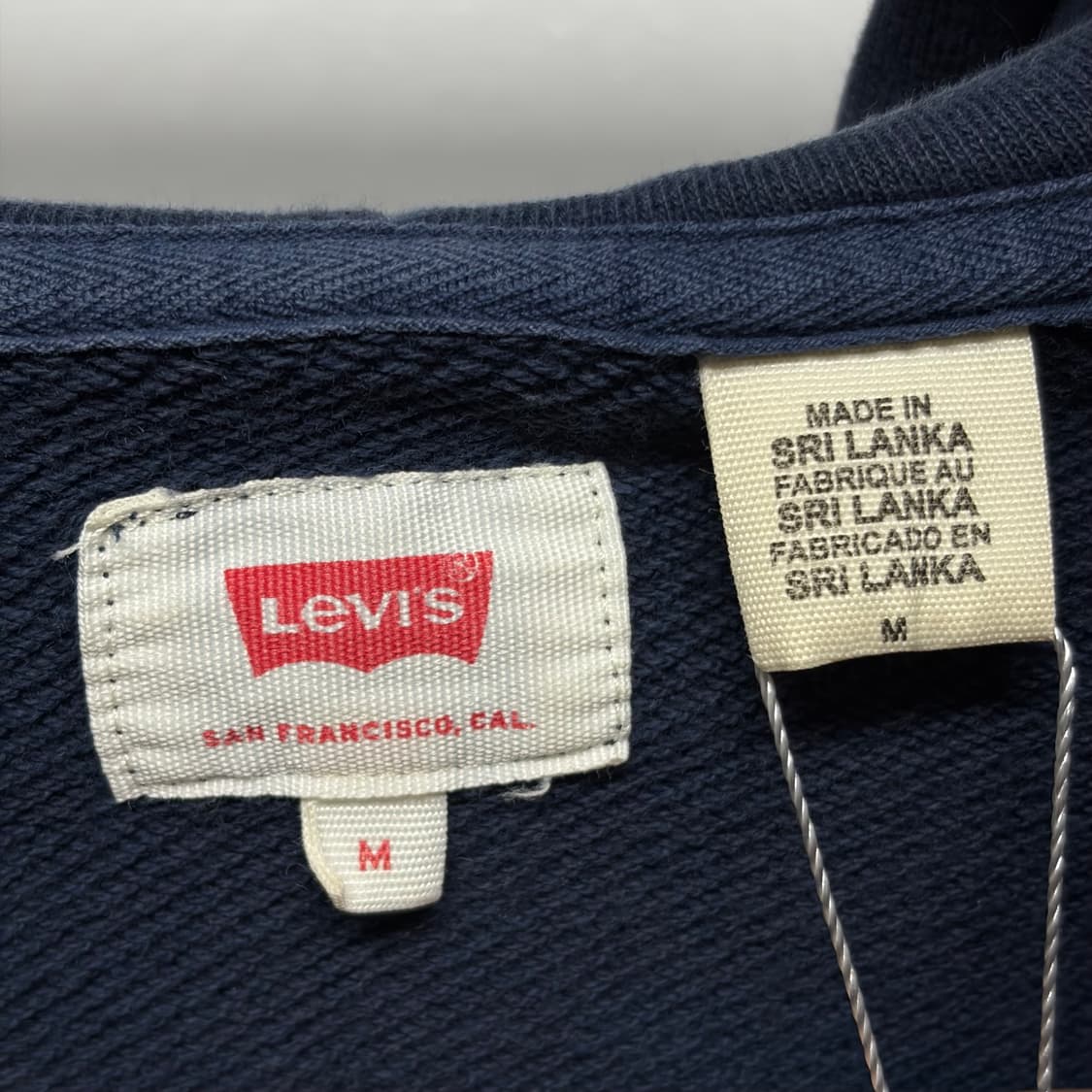 리바이스 아치로고 후드집업 상품이미지4