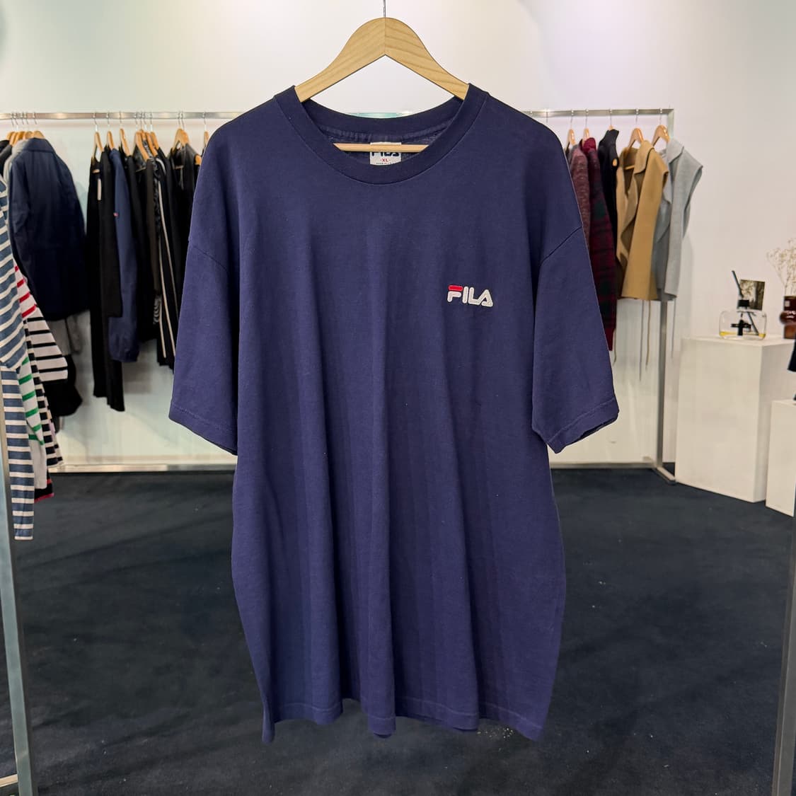 [XL] FILA 휠라 USA MADE 오버핏 반팔티 상품이미지1