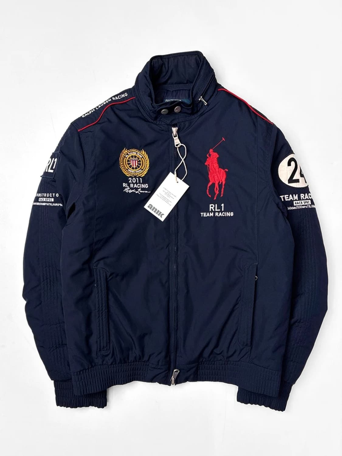 폴로 랄프로렌 2011 레이싱 USA 패디드 자켓 PN5608    상품이미지1