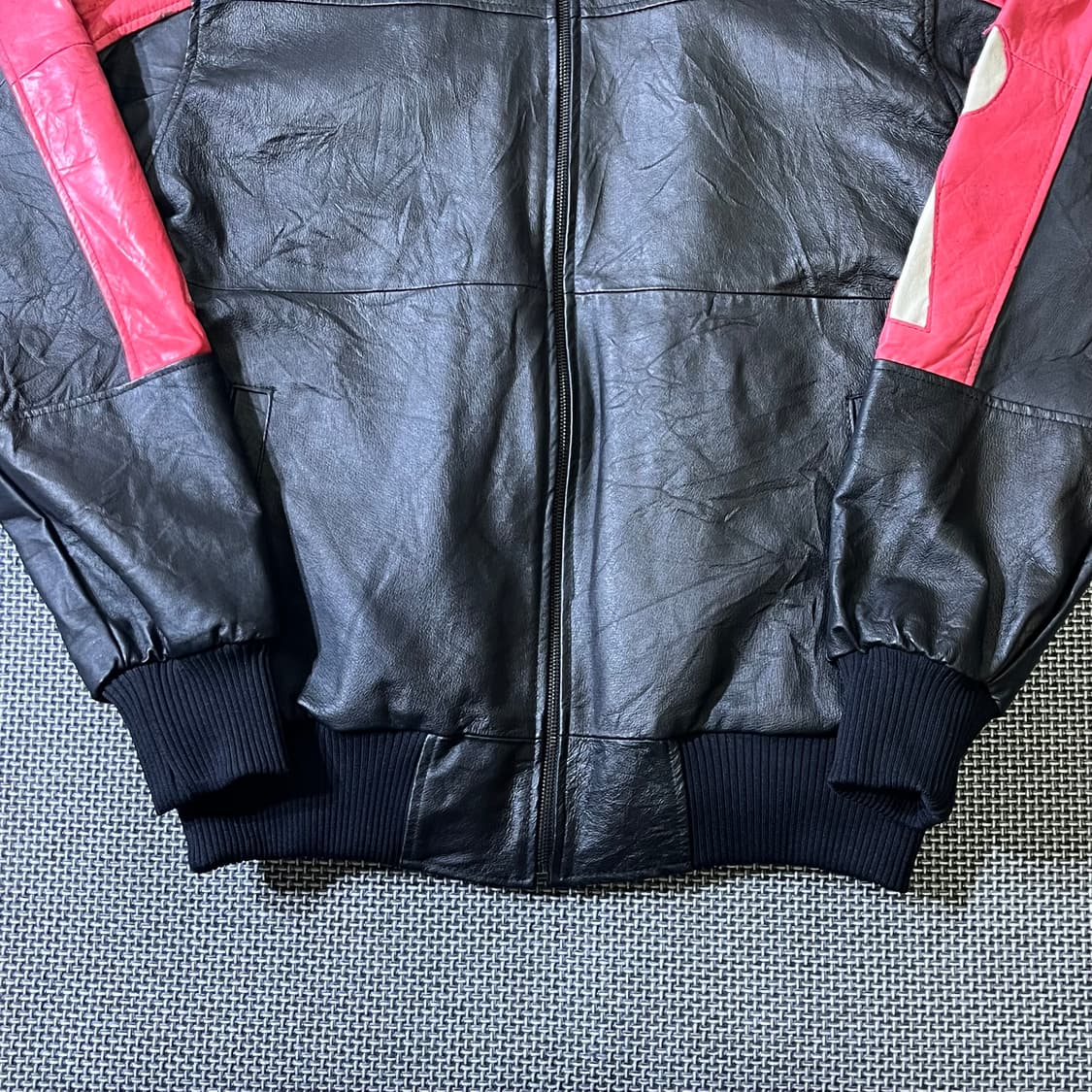 빈티지 USA 플래그 레더자켓 (kold_8402) 상품이미지3
