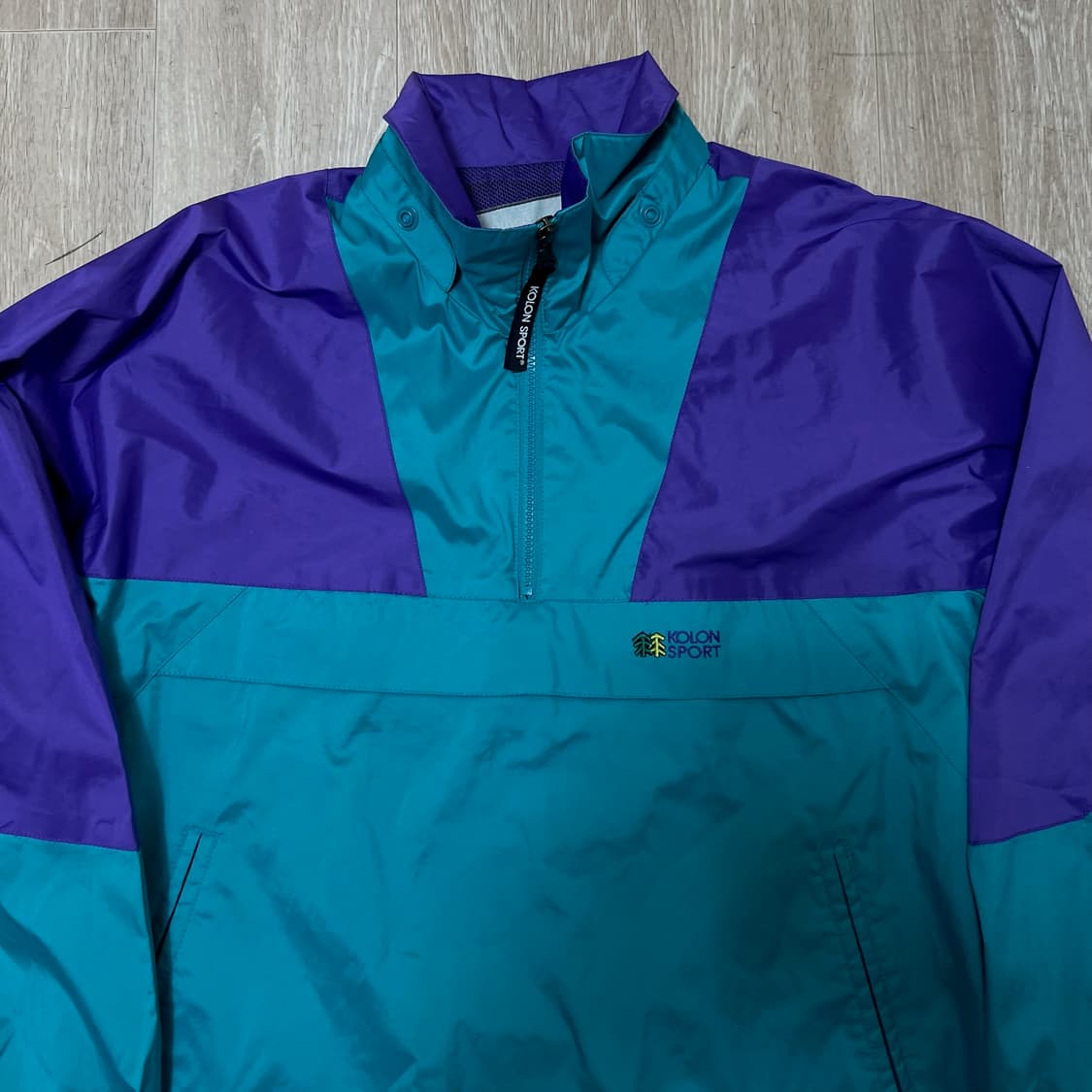 코오롱 스포츠 올드스쿨 아노락 바람막이 XL/105  상품이미지2