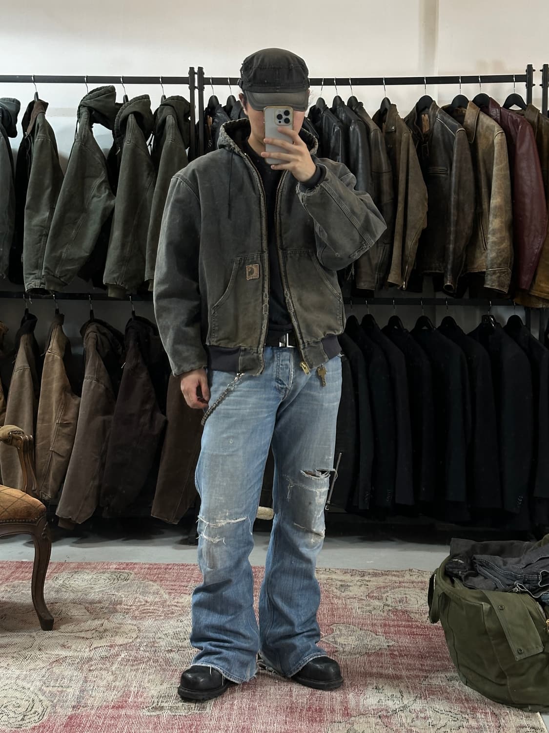 00's OG 칼하트 J68 PTL 칼하트 액티브 J130 상품이미지9