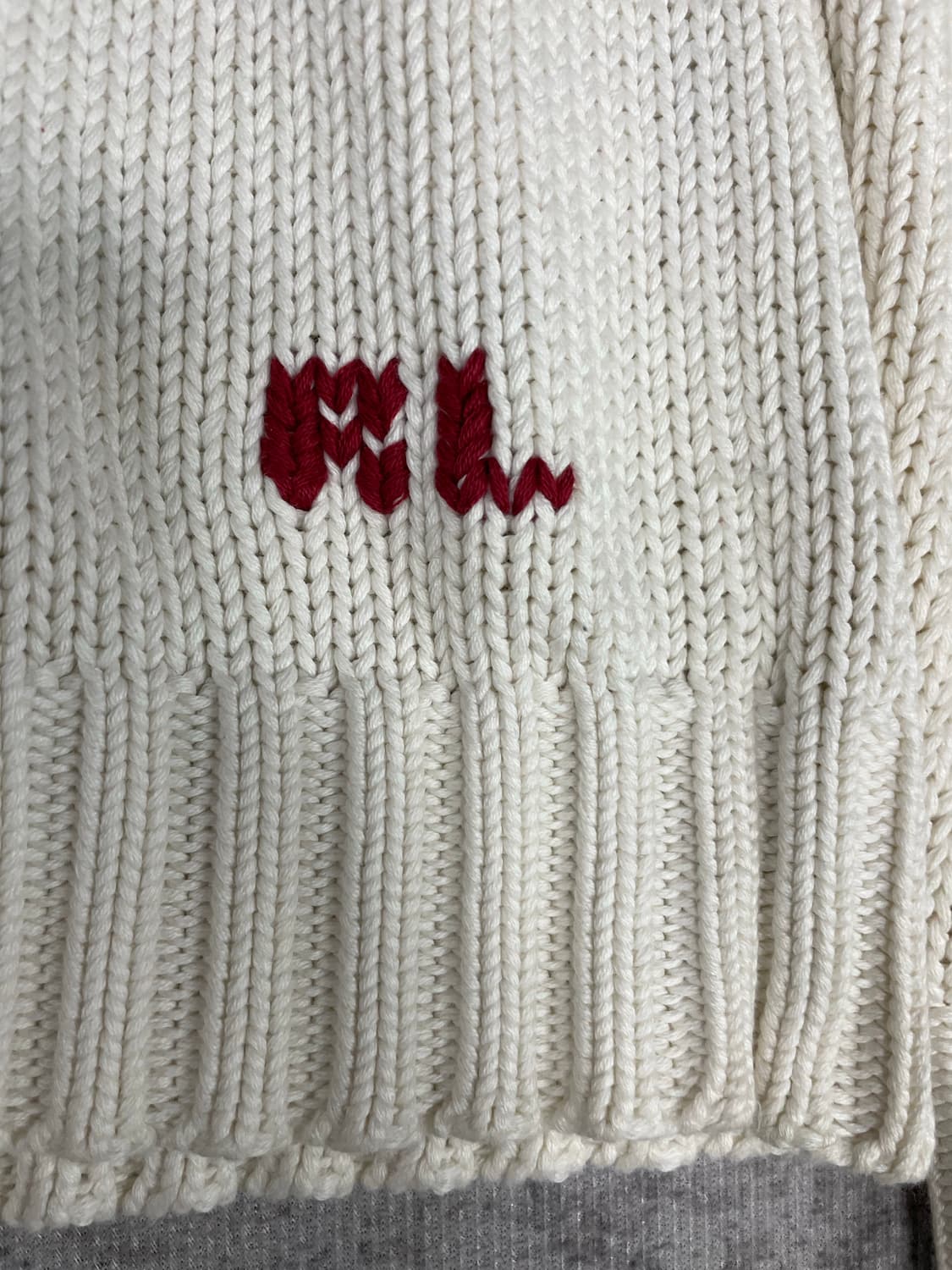 90s Polo RL 성조기 니트 상품이미지2