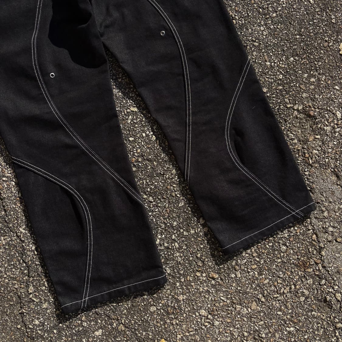 51퍼센트 터널 라이닝 트라우저 데님 팬츠 상품이미지4