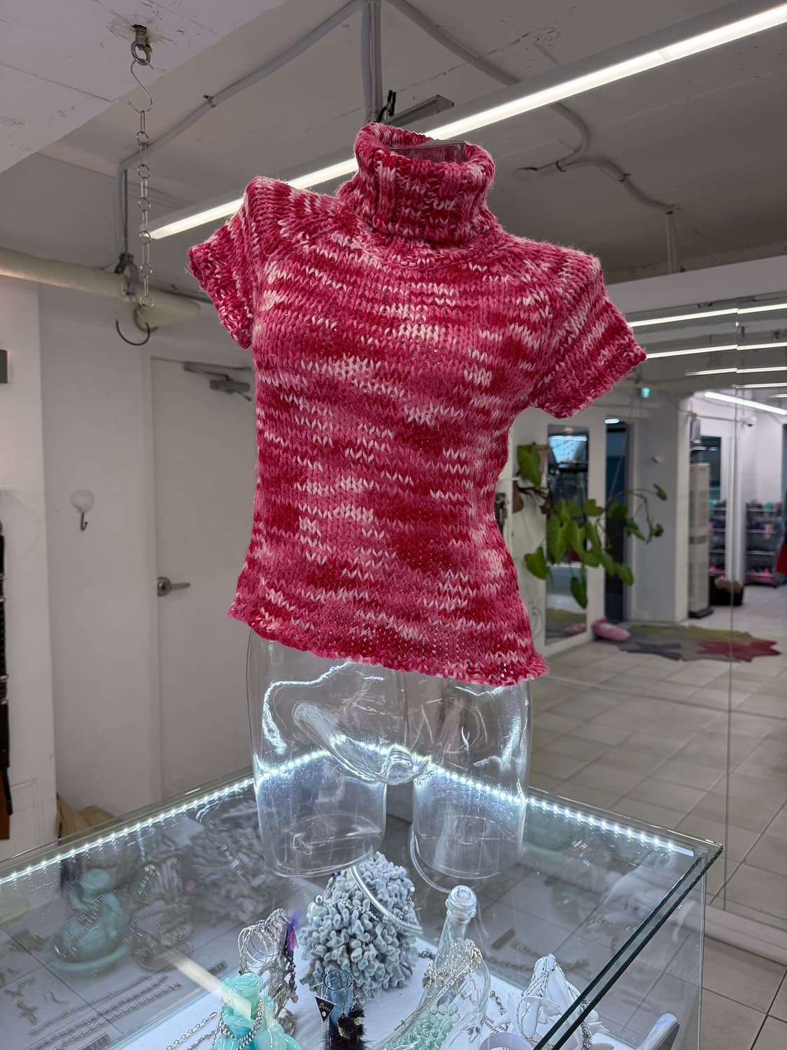 half sleeve turtle neck sweater 상품이미지1