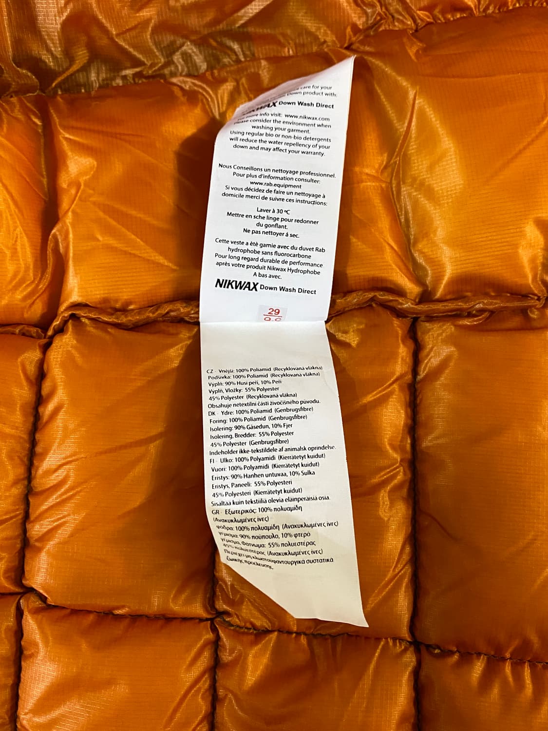 랩 미틱 베스트 Rab Mythic Vest (uk m) 상품이미지9