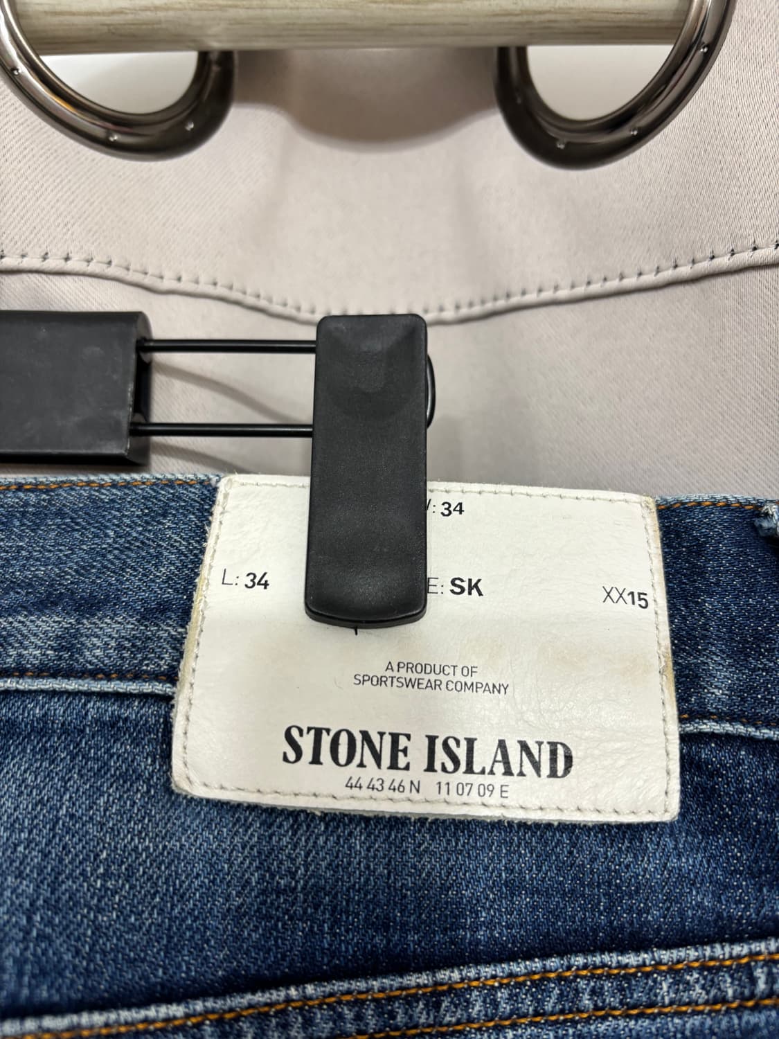 스톤아일랜드 청바지 데님팬츠 34사이즈 상품이미지4