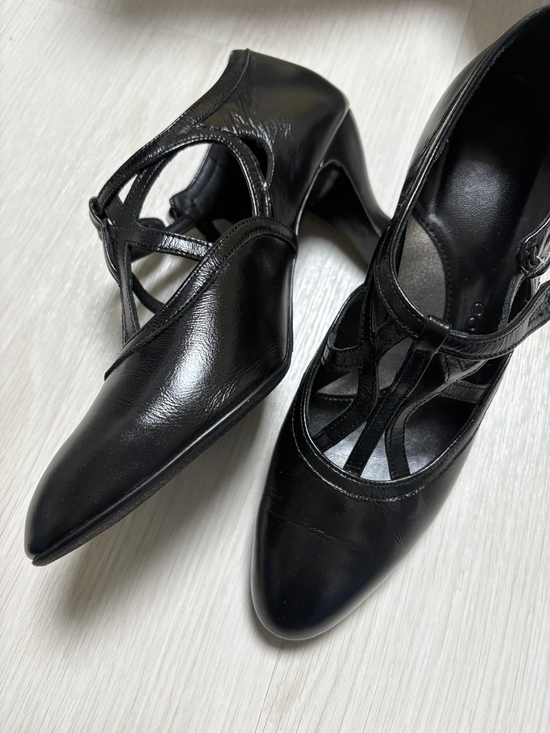 에옹쓰 댄싱슈즈 dancing shoes black 235 상품이미지4