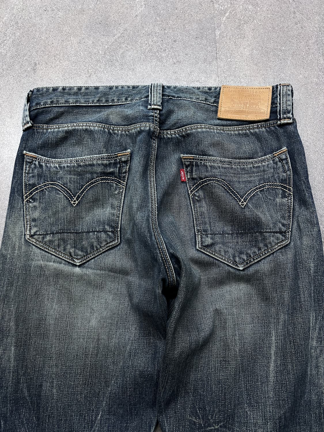 리바이스 523 워싱 데님 팬츠 상품이미지8