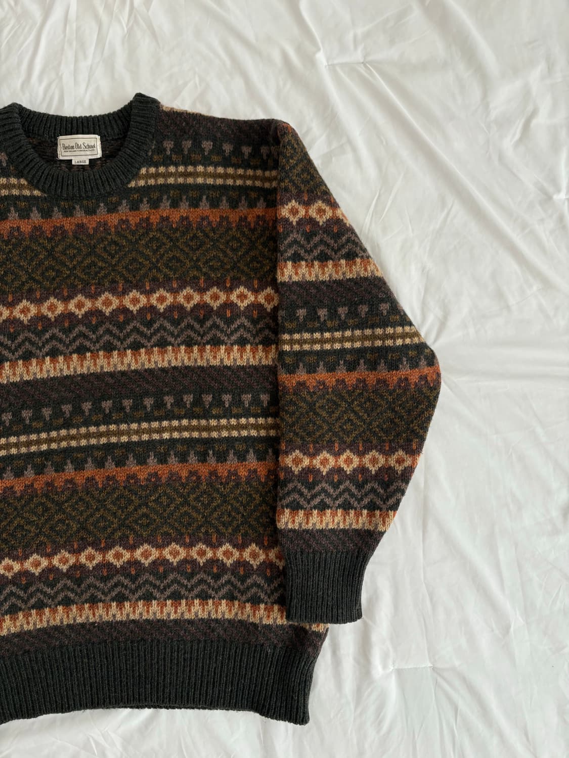 patterned sweater 패턴 니트 상품이미지2