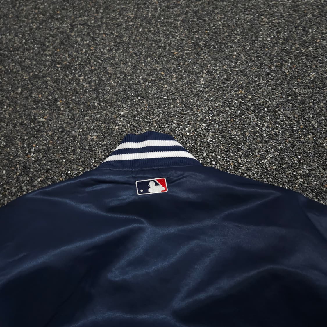 G-lll MLB 뉴욕 양키스 빅로고 베이스볼 바시티 점퍼 (L) 상품이미지3