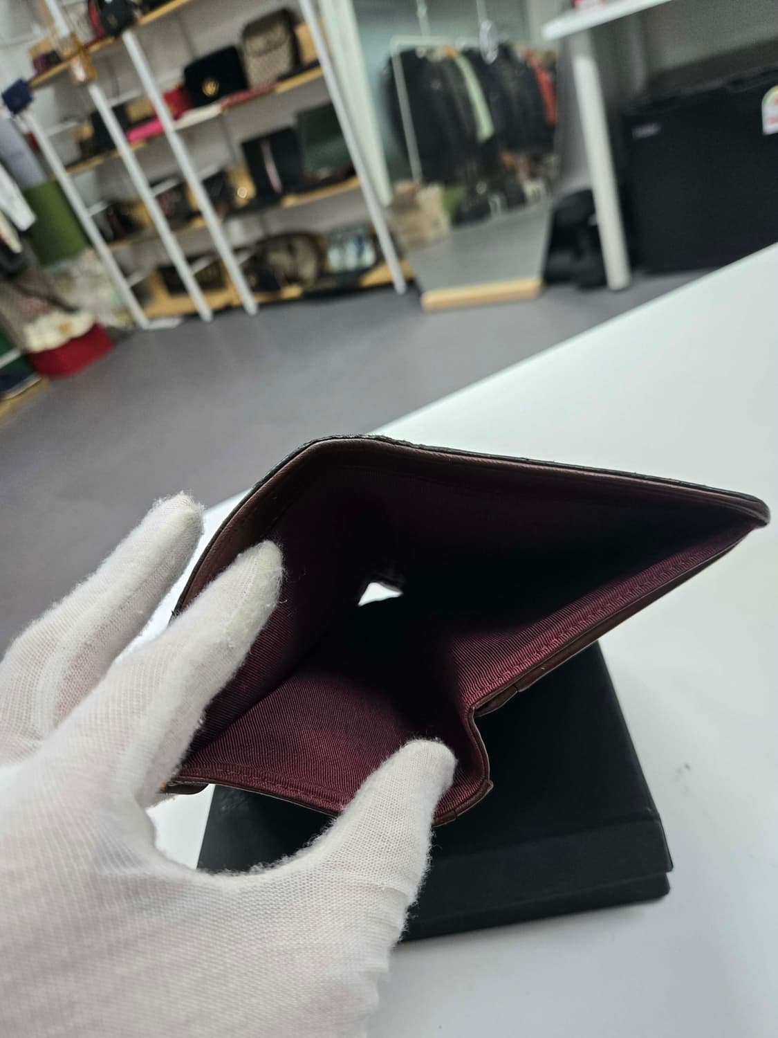 [50%세일] 샤넬 램스킨 장지갑 상품이미지6