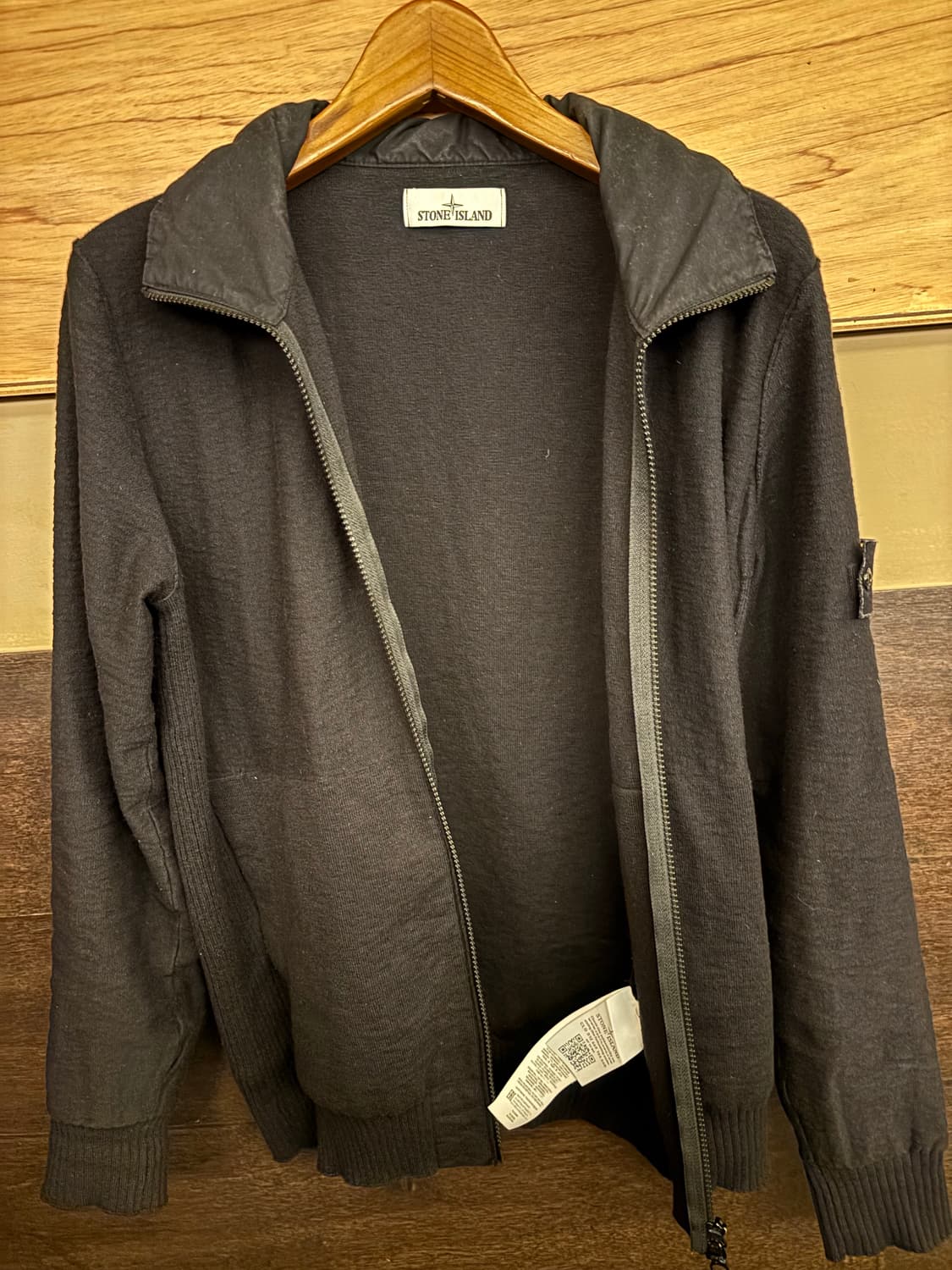 스톤 니트 집업 상품이미지3