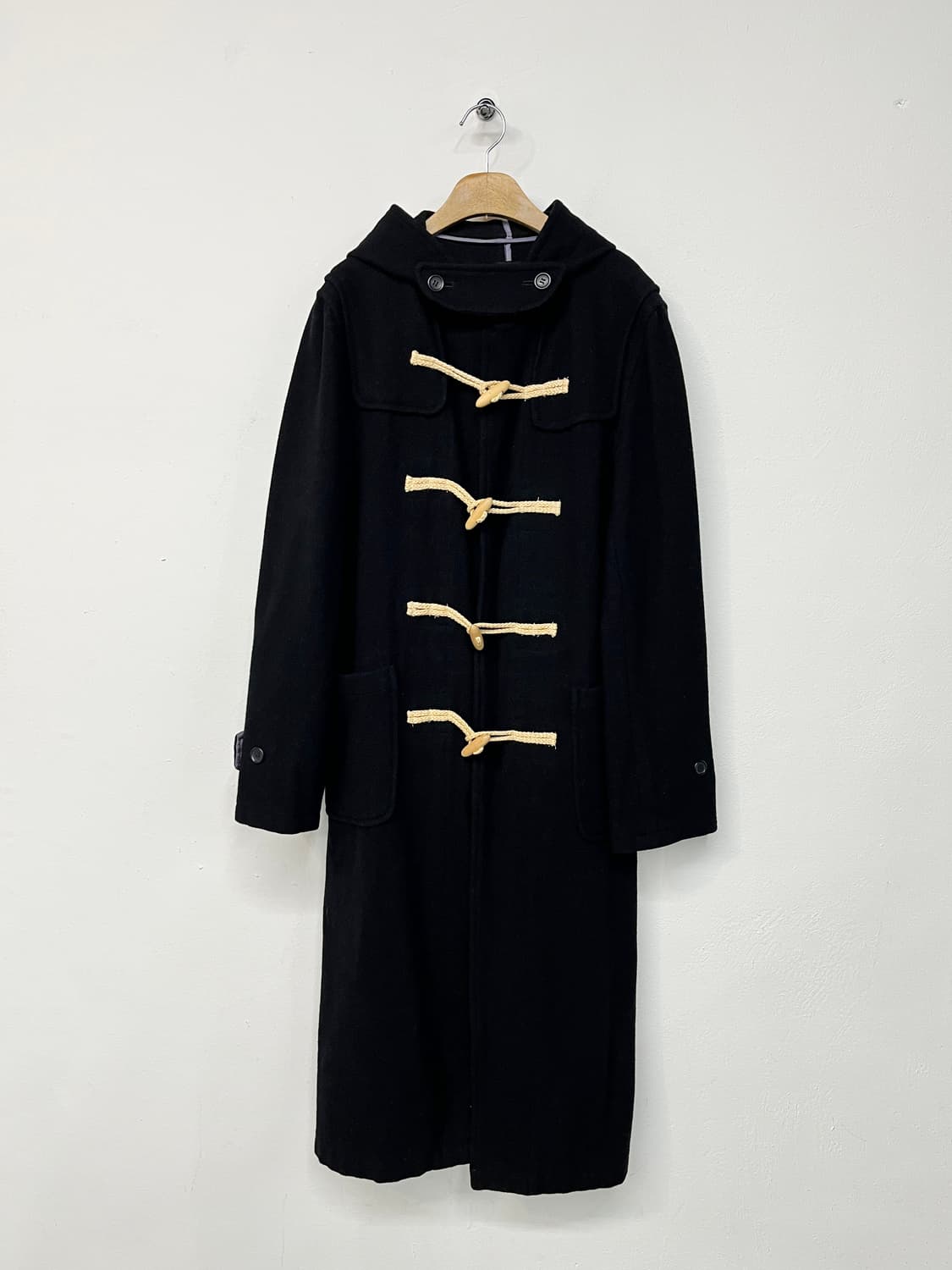 DOUBLE SHOCK 울 더플 코트 상품이미지4