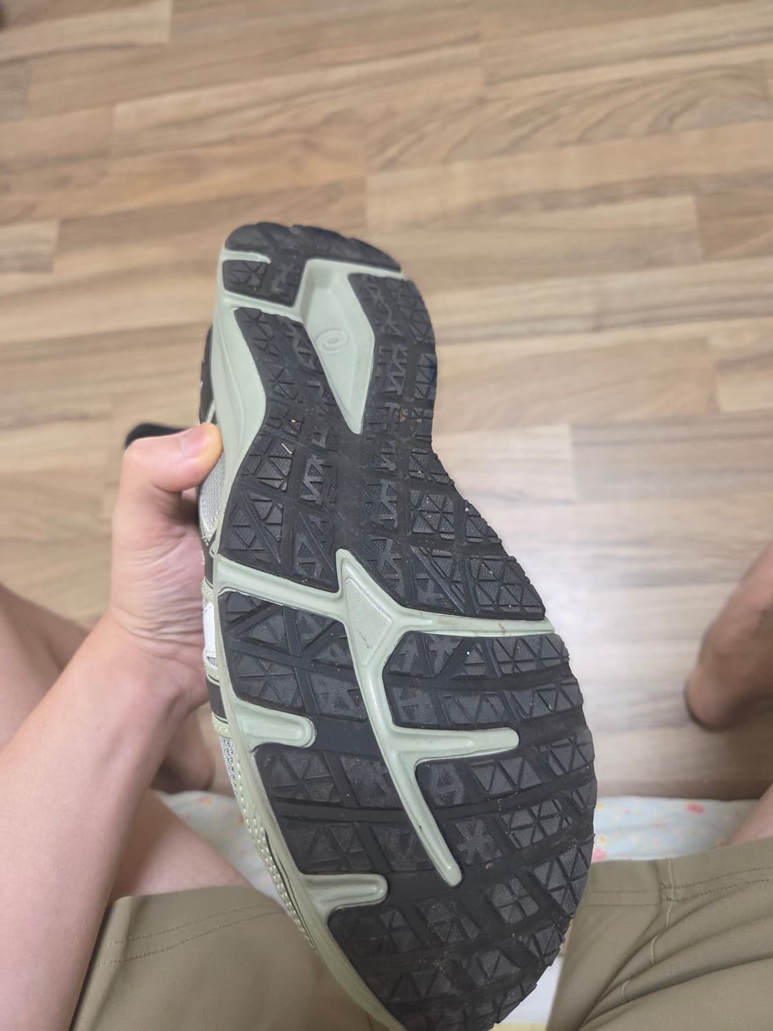 아식스 조그100 s 시트락 265 와이드(끈 없음) 상품이미지3