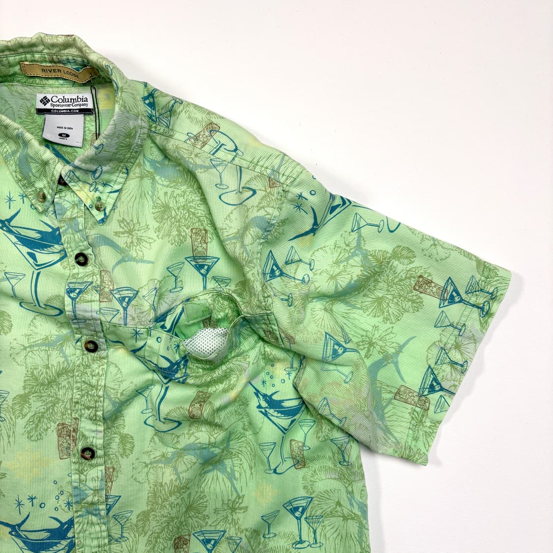 [M] Columbia RIVER LODGE half-shirt 상품이미지4