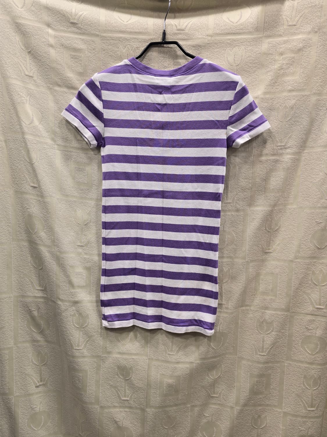 랄프로렌 퍼플 스트라이프 반팔티 XS(44) 상품이미지5