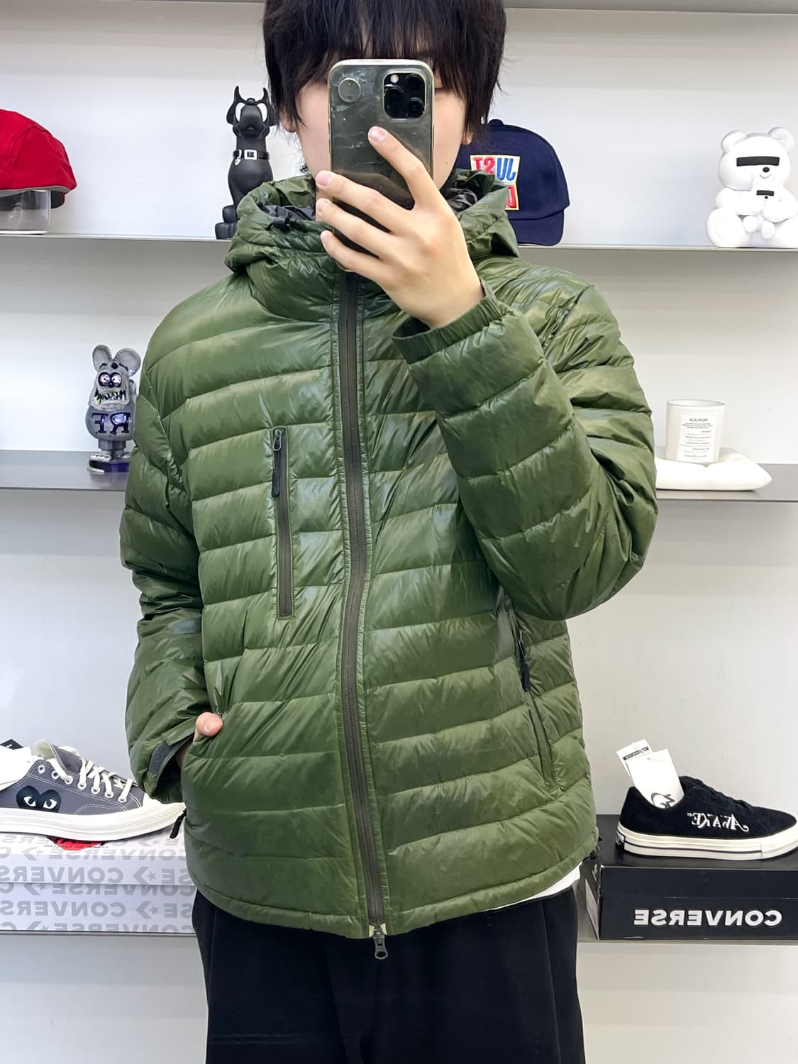 갭 말차 라이트웨이트 다운 자켓 상품이미지1