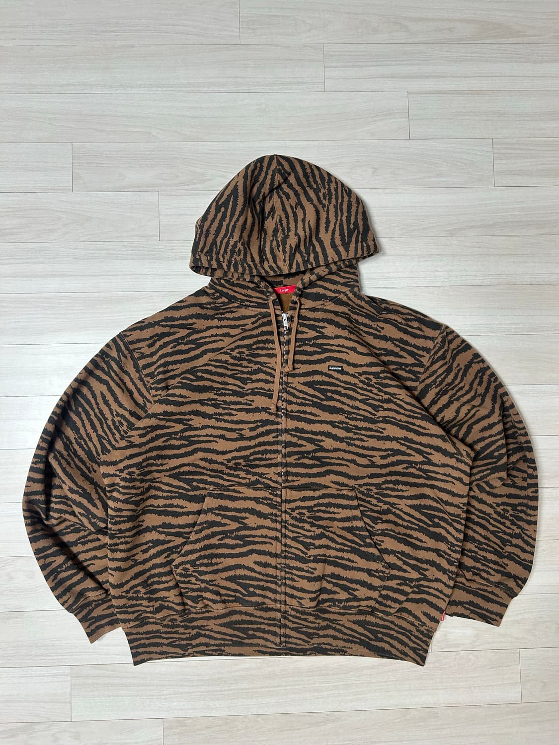 (L) 슈프림 스몰박스로고 후드집업 - 26ss 상품이미지1