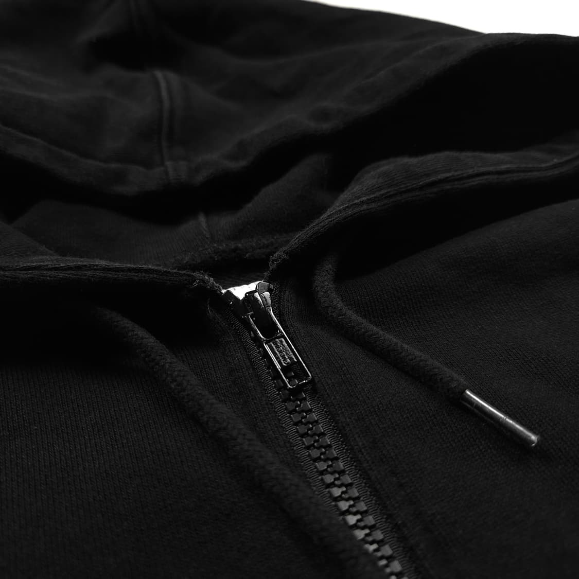 디스이즈네버댓 프레임 빅로고 블랙 후드 집업 (100) 상품이미지6