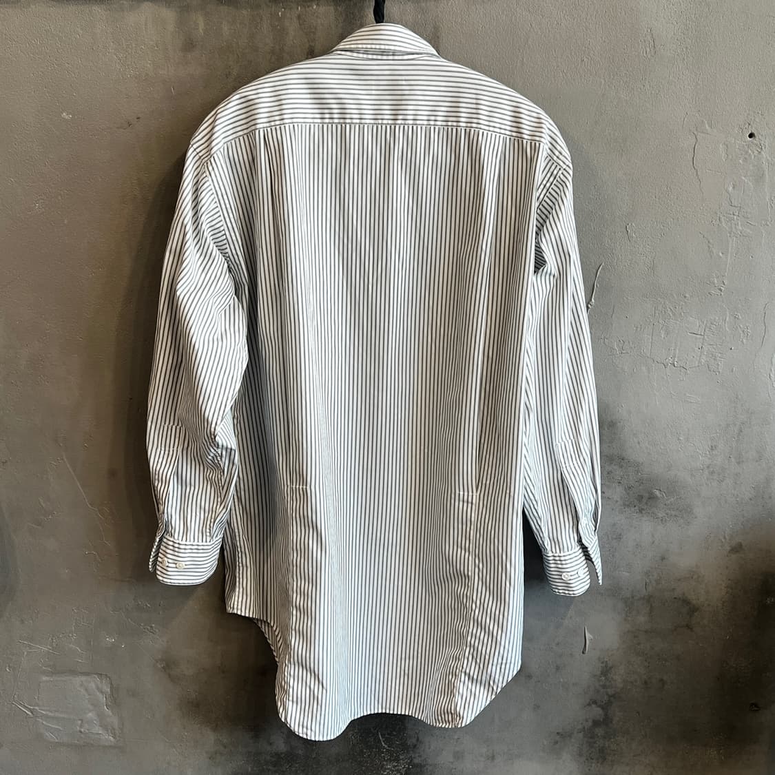 80s 이세이 미야케 스트라이프 오버 셔츠 상품이미지8