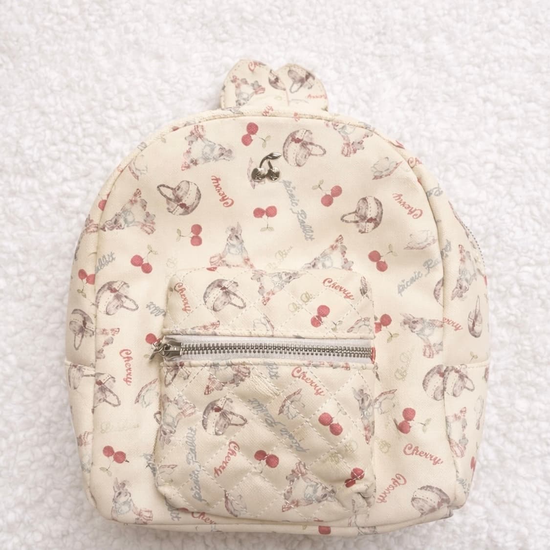 모리걸 빈티지 페어리 리즈리사 lizlisa 토끼 백팩 🤍🍒🐰 상품이미지1