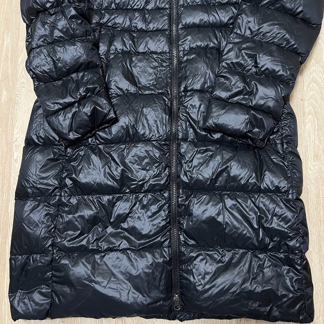 네파 덕다운 후드 경량 롱패딩 L/100  상품이미지3