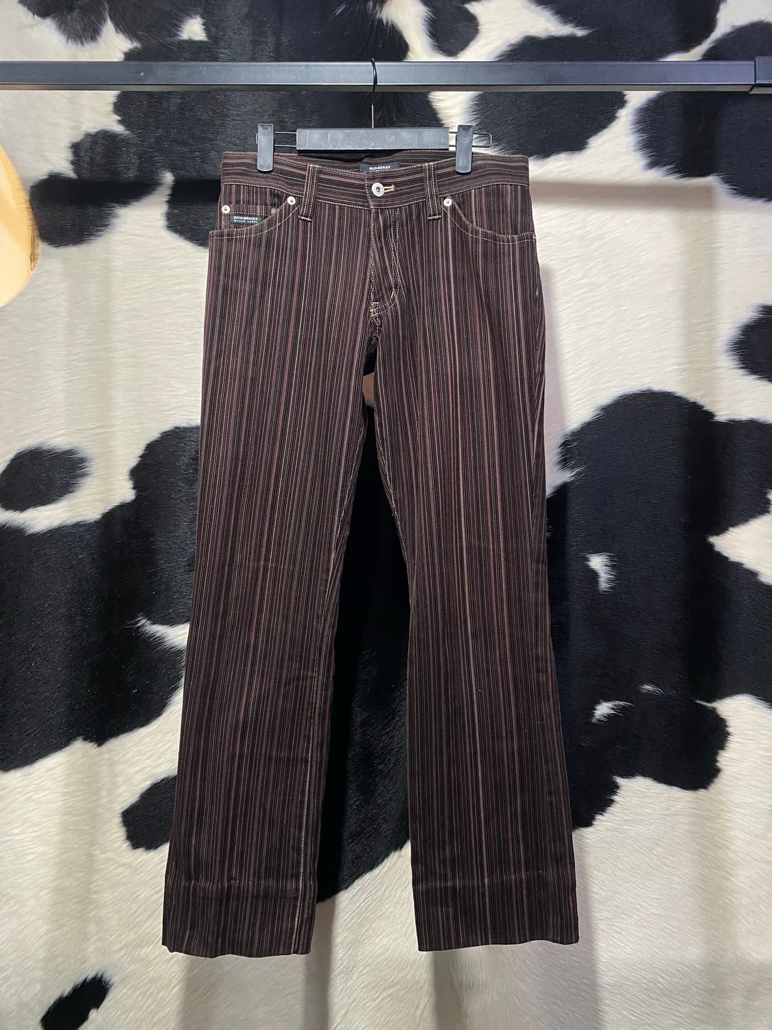 Burberry 웨스턴 디테일 스트라이프 코듀로이 팬츠 상품이미지2