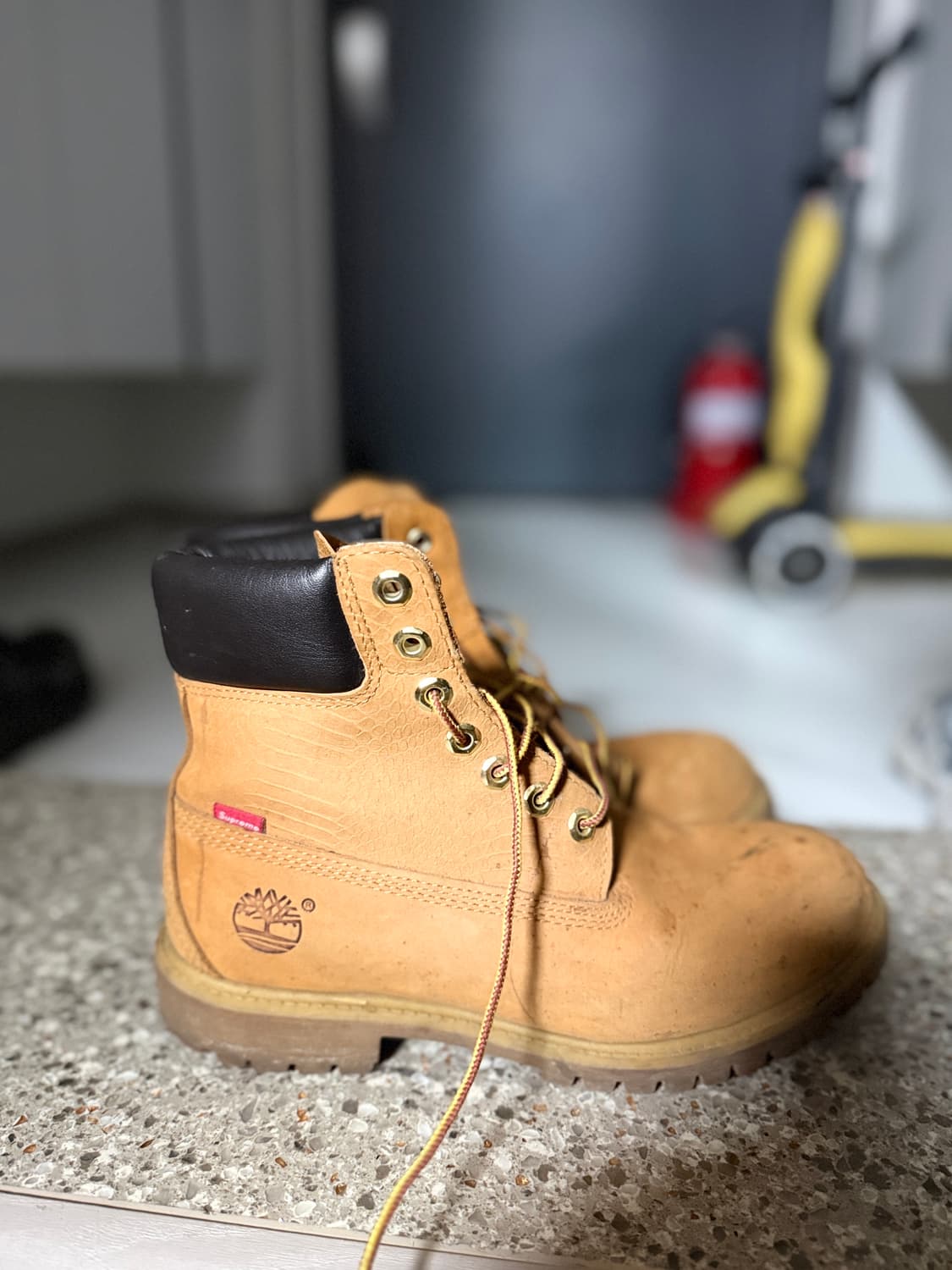 팀버랜드 x 슈프림 2013 crocodile 상품이미지2