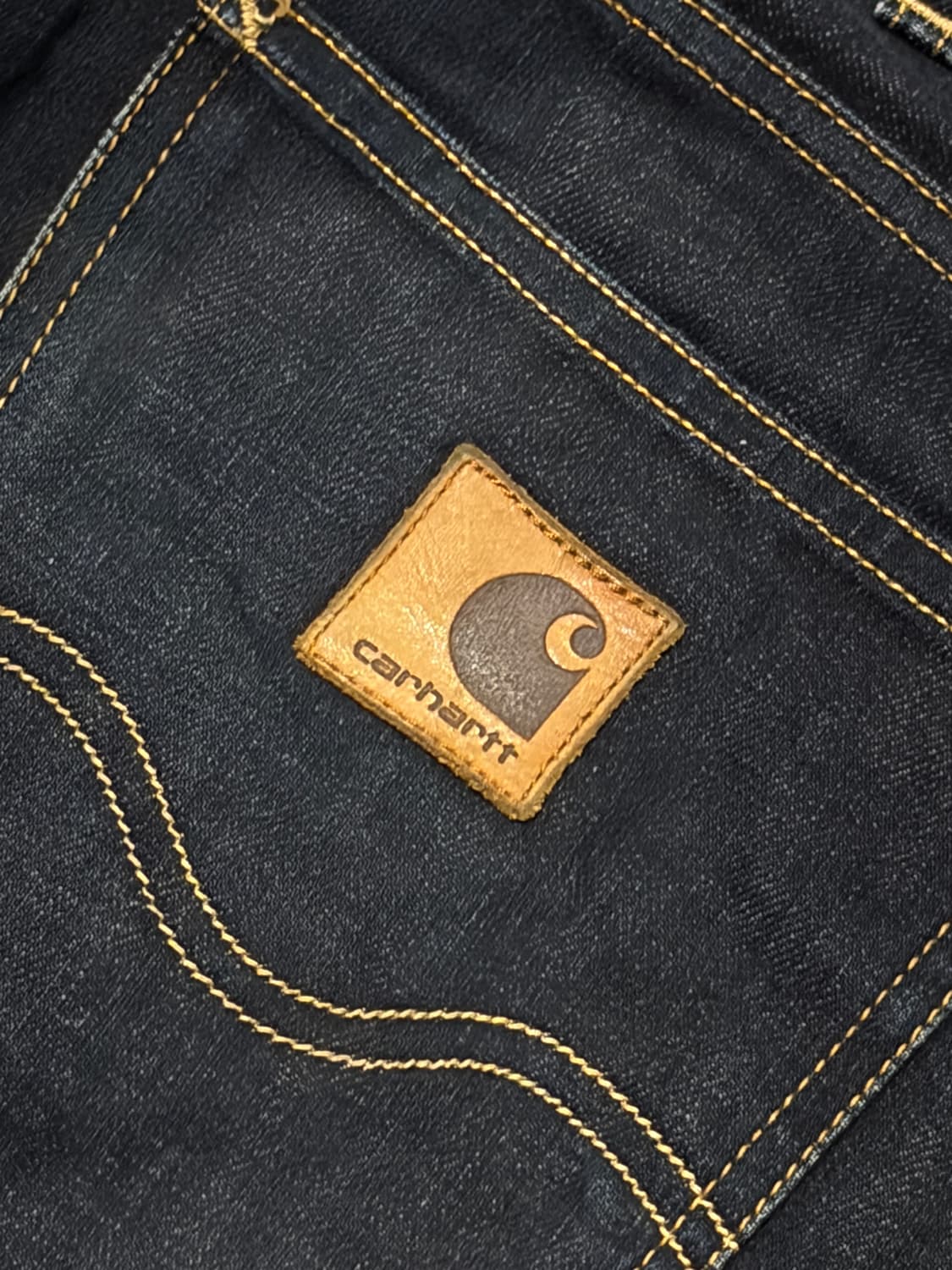 칼하트(Carhartt) 진청 데님 팬츠 상품이미지9