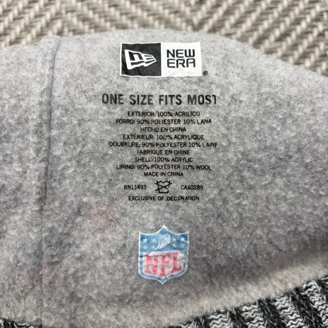 뉴에라 뉴잉글랜드 페트리어츠 폼 비니 v2467 상품이미지4