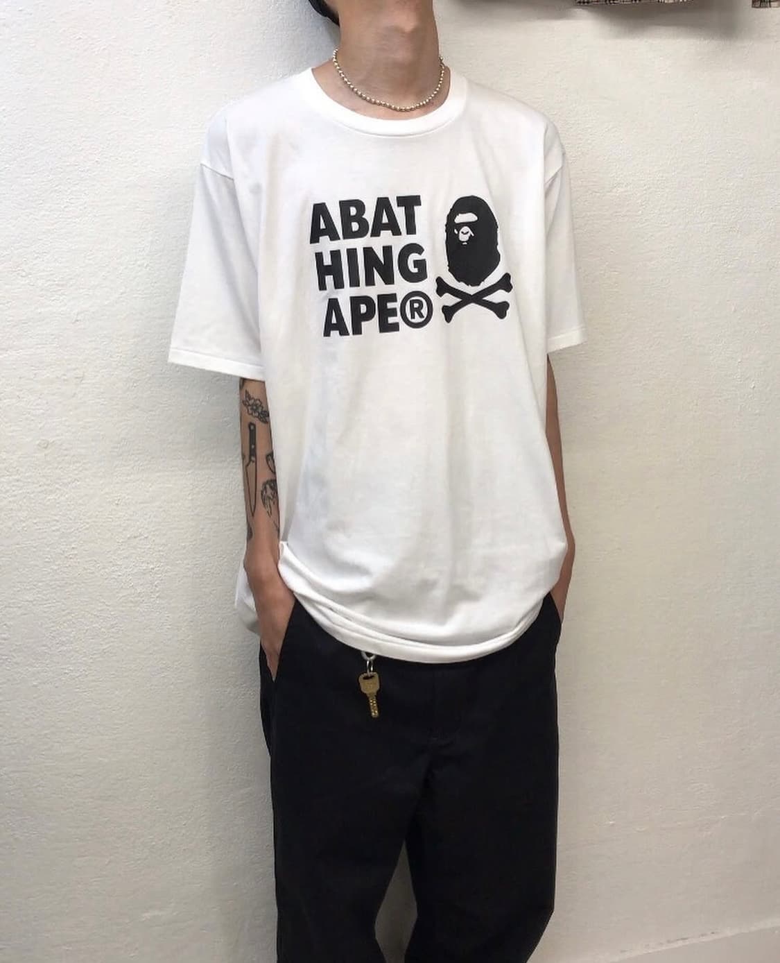 베이프 반팔 XXL 2xl 상품이미지2