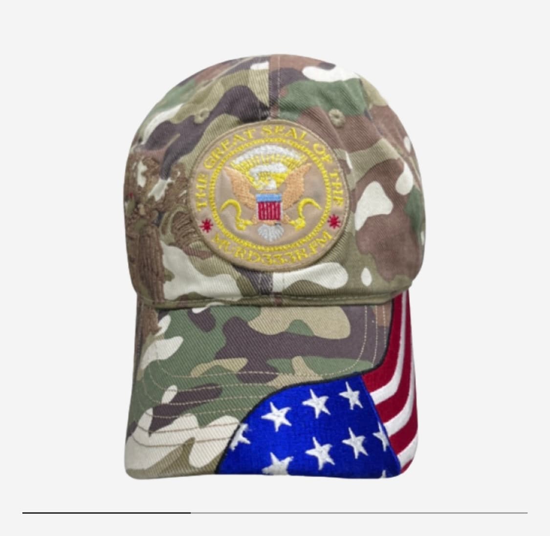 프로젝트GR x 엠에프엠333 TGS 밀리터리 베테랑 캡 카모 상품이미지1