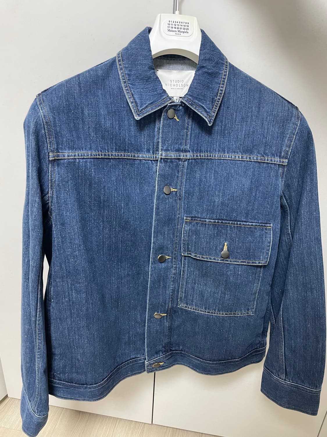 스튜디오니콜슨 데님 트러커 L사이즈 상품이미지1