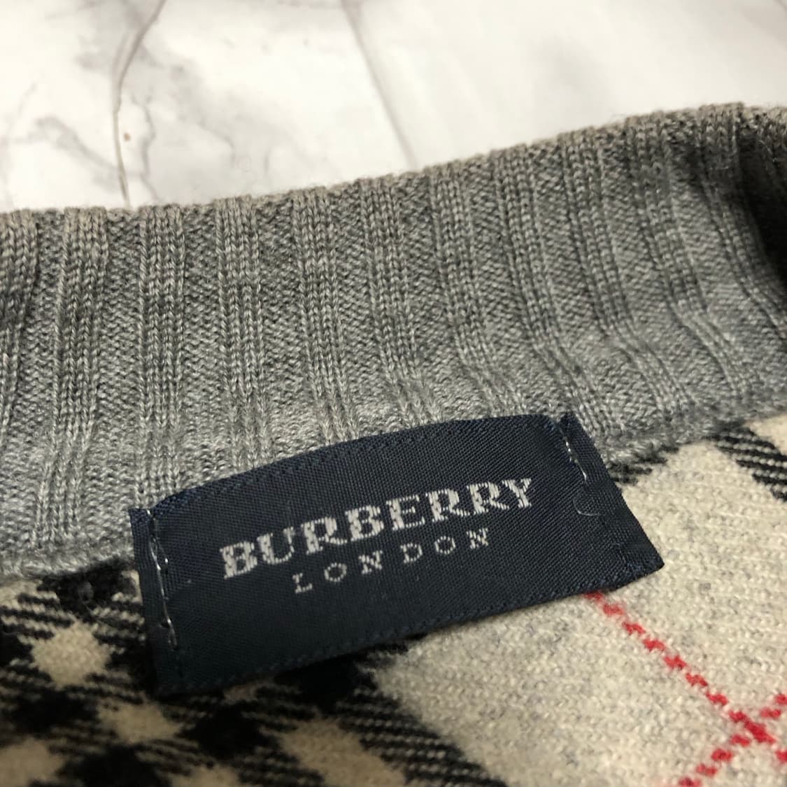 버버리 니트 가디건 자켓 여성용 상품이미지4