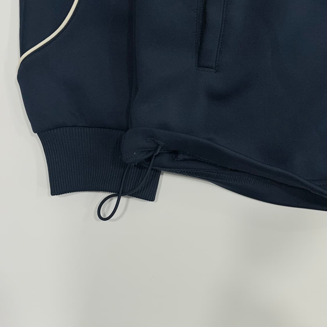 Umbro 엄브로 아이보리 네이비 배색 져지 상품이미지5