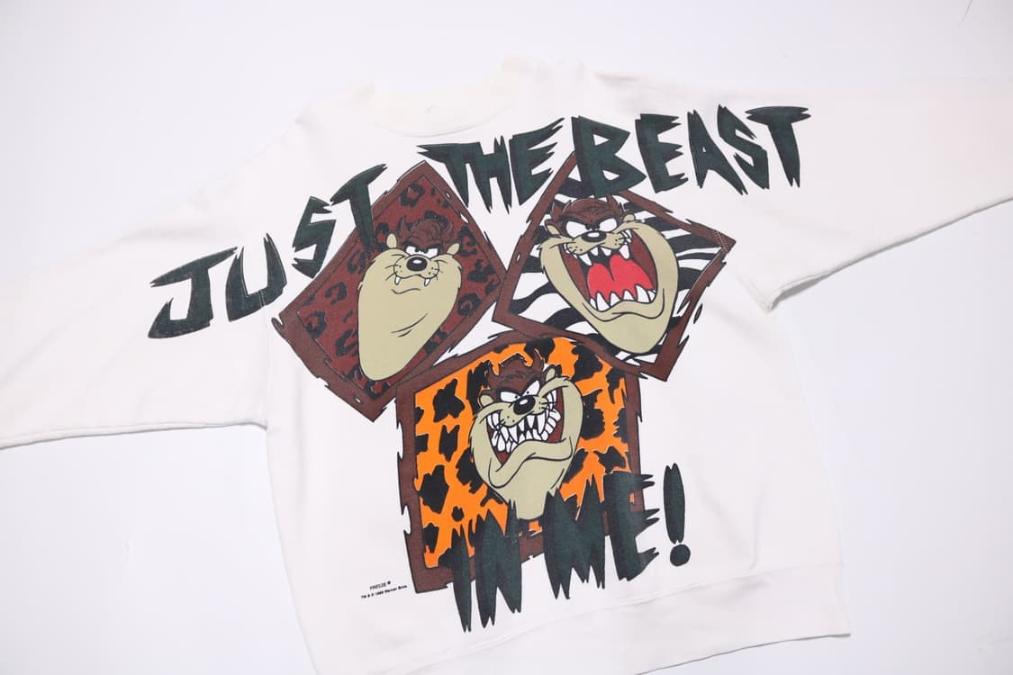  루니 튠즈 96s 테즈 캐릭터 스웻셔 상품이미지4