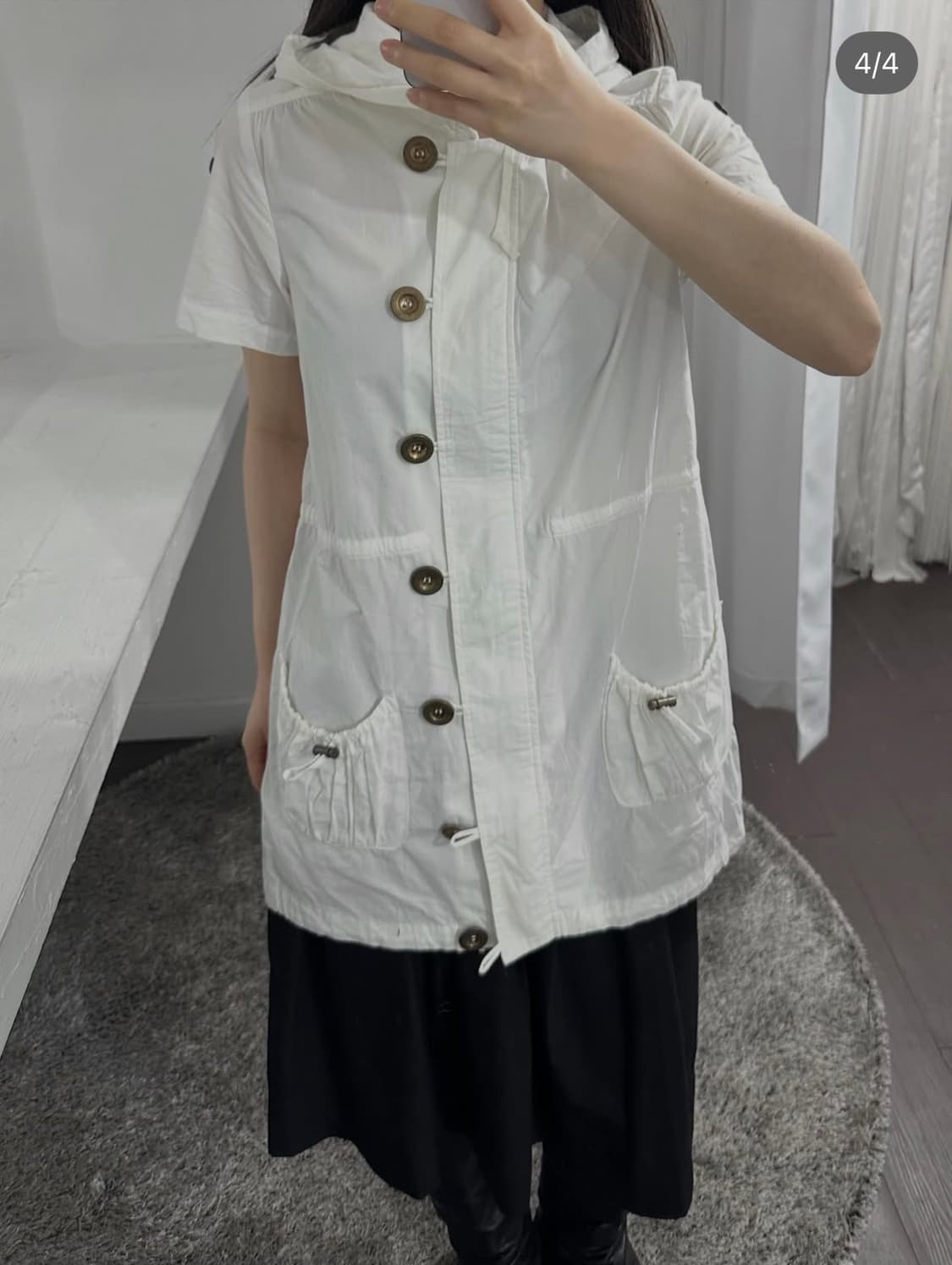 white hood jacket 상품이미지4