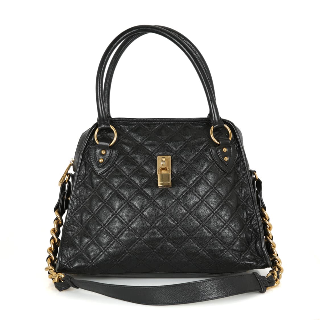 마크제이콥스 스탐백 퀼팅 블랙 금장 체인 숄더 상품이미지1