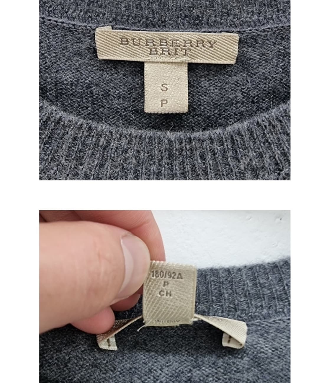 BURBERRY 버버리 캐시미어100 상품이미지6
