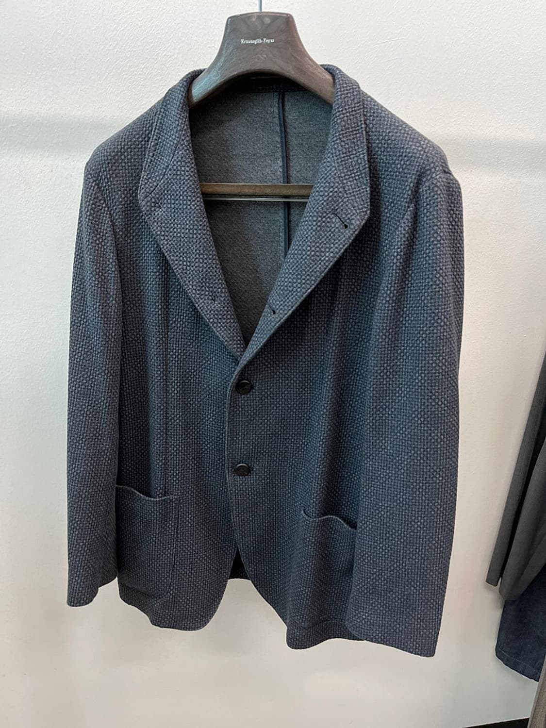 100) 알마니꼴레지오니 와플 니트자켓  상품이미지6