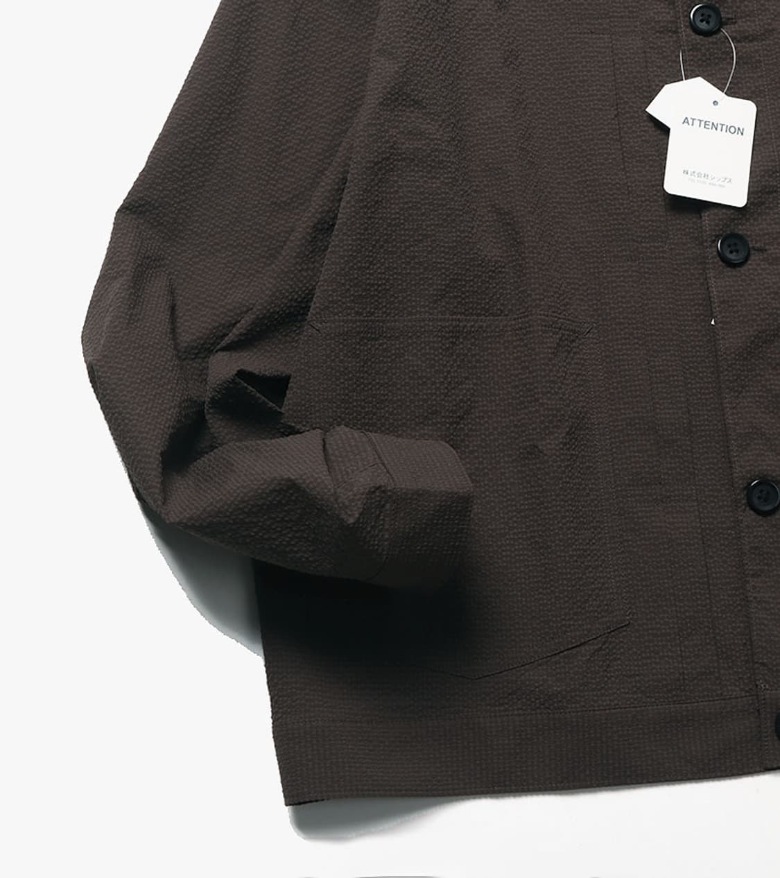 SHIPS ANY - SEERSUCKER TRUCKER JACKET 상품이미지7