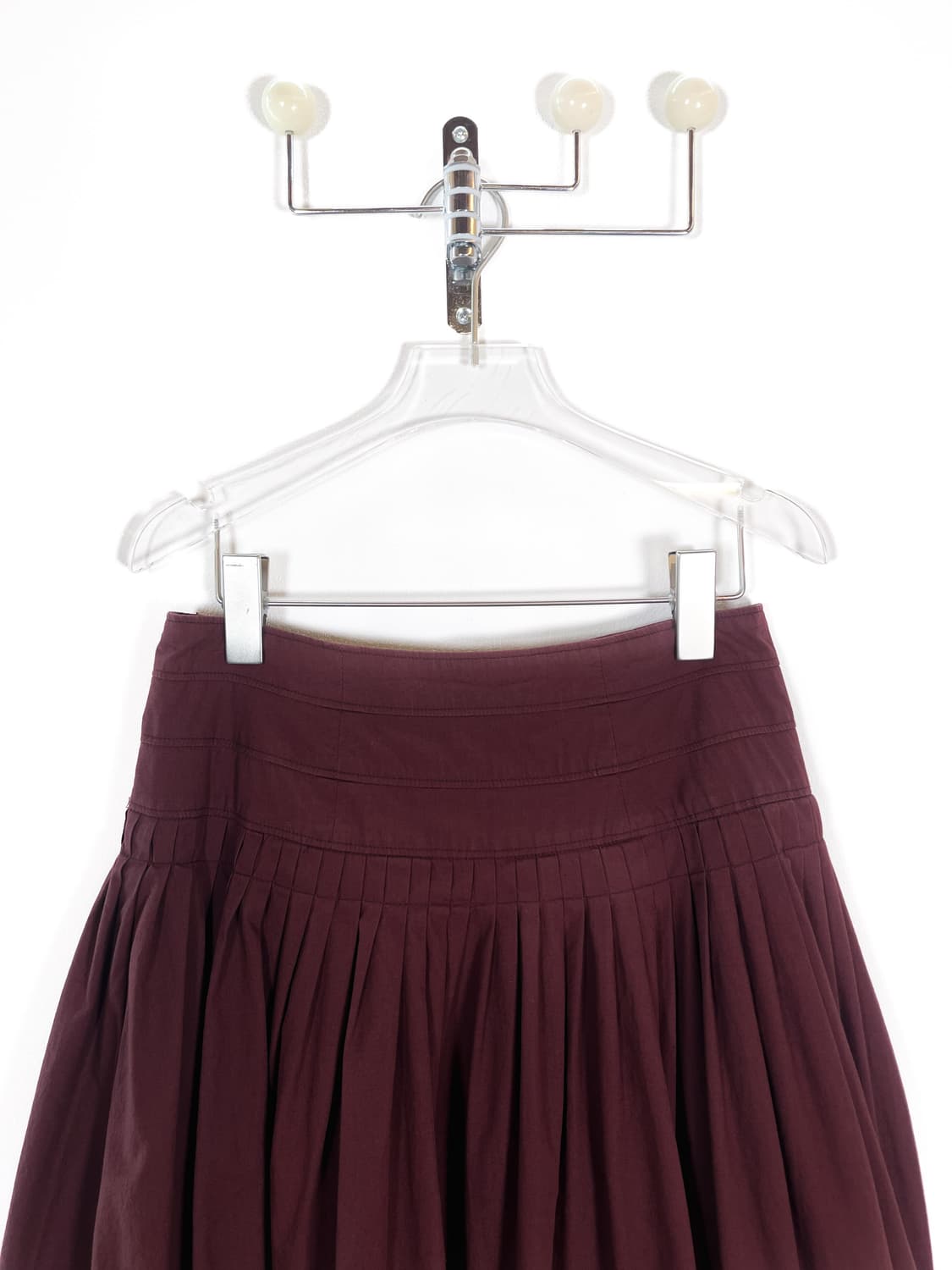 빈티지 핀턱 버튼 스커트 상품이미지6