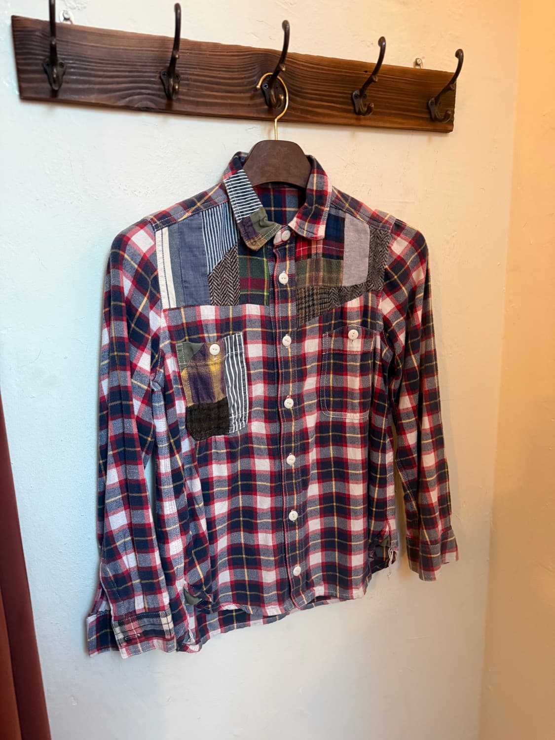 네넷 패치워크 셔츠 상품이미지2