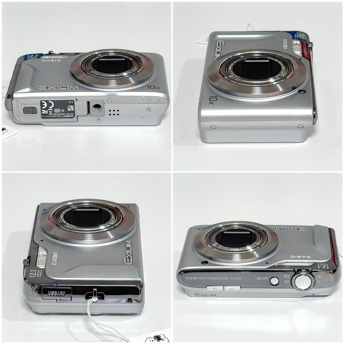 카시오 엑슬림 H10 실버 빈티지디카 상품이미지3