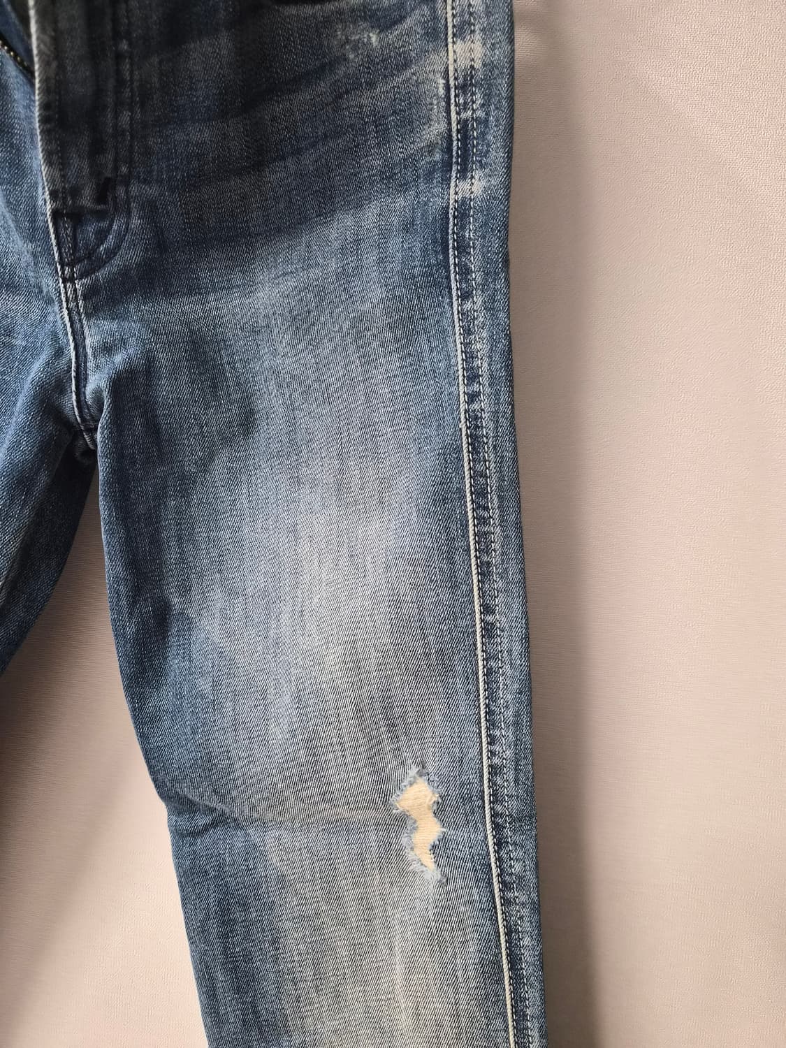 [정품] 마더 데님(MOTHER) 중청 디스트로이드 스트레이트 진 (24 상품이미지3