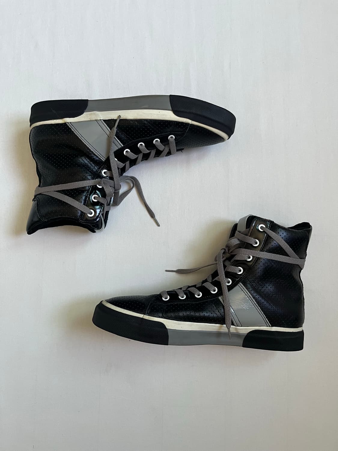 nil admirari leather high-cut sneakers 상품이미지2