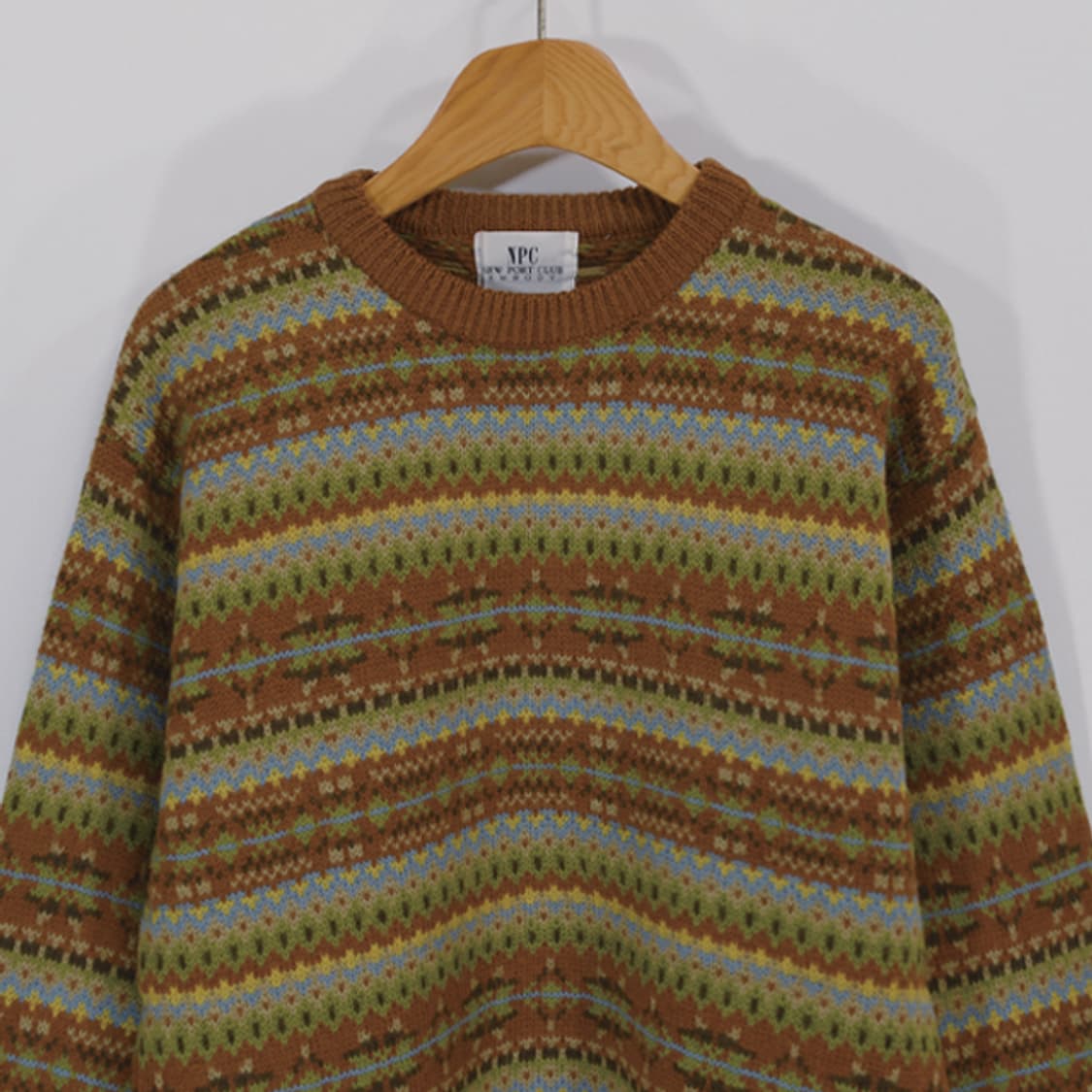 NPC new port club EMBODY 울노르딕니트 상품이미지3