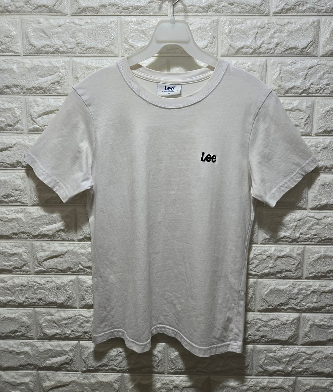 Lee 리 스몰 자수로고 반팔티 XS 상품이미지1